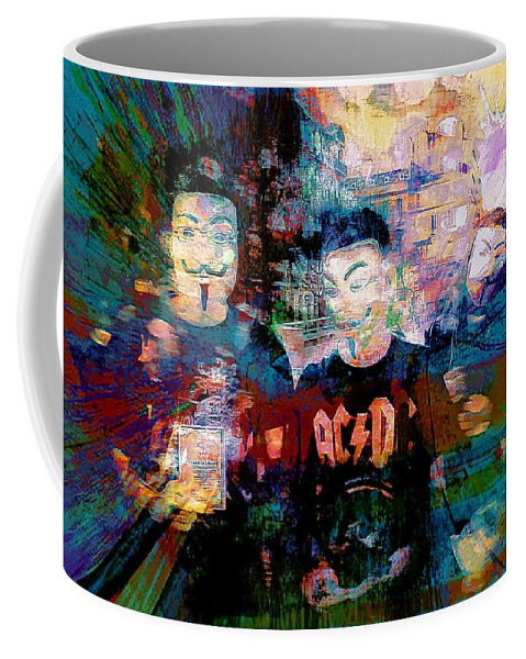 Anonymous Coffee Mug featuring the photograph Anonymous by Jean Francois Gil