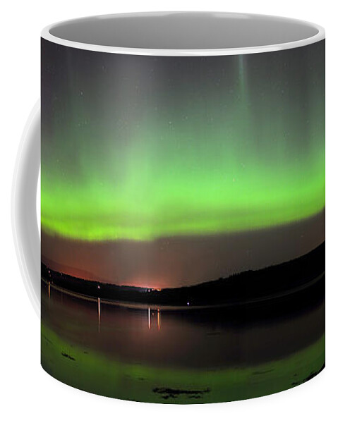 Aurora Borealis Coffee Mug featuring the photograph  Northern Lights by Macrae Images
