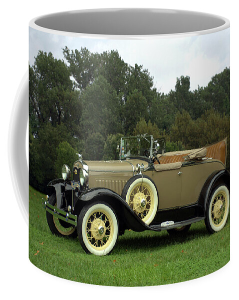 1931 Coffee Mug featuring the photograph 1931 Ford Model A Roadster by Tim McCullough