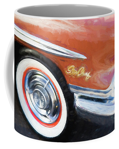 1958 Pontiac Coffee Mug featuring the photograph 1958 Pontiac Star Chief by Rich Franco