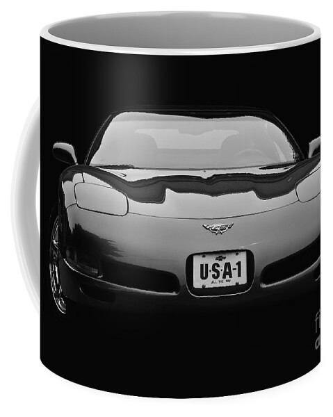 2003 Coffee Mug featuring the photograph 2003 Corvette #1 by Dennis Hedberg