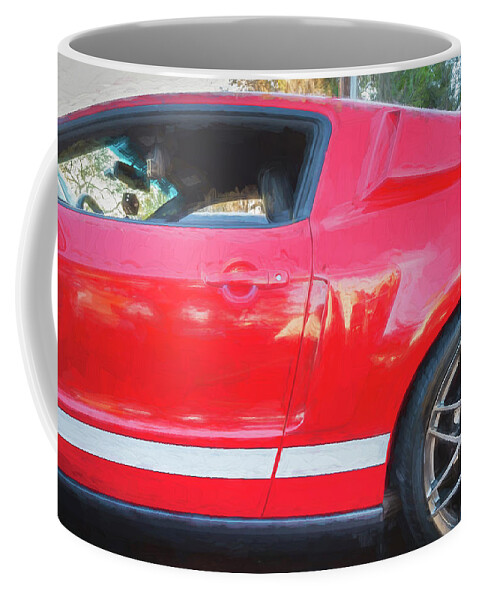 2012 Ford Mustang Gt 500 Coffee Mug featuring the photograph 2012 Ford Mustang GT 500 SVT #1 by Rich Franco