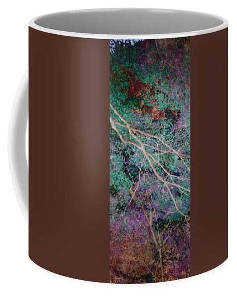 Forest Coffee Mug featuring the photograph A Forest of Magic #1 by Eena Bo