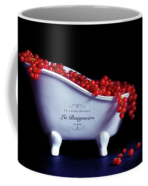 Redcurrant Berries Coffee Mug featuring the photograph Abbandonatamente by Iryna Goodall