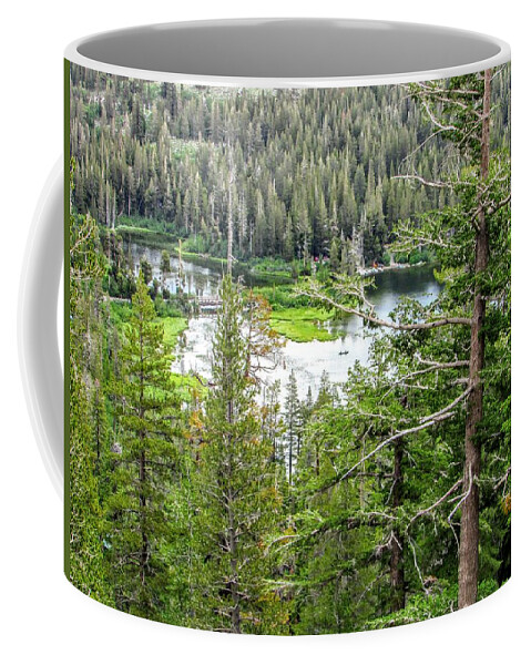 Trees Coffee Mug featuring the photograph Above Twin Lakes #1 by Marilyn Diaz