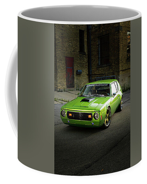 Amc Gremlin Coffee Mug featuring the photograph AMC Gremlin #1 by Jackie Russo