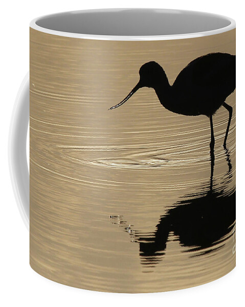 American Avocet Coffee Mug featuring the photograph American Avocet #2 by Meg Rousher
