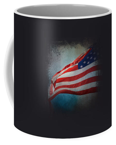 Jai Johnson Coffee Mug featuring the photograph American Flag #1 by Jai Johnson