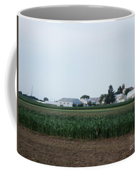 Amish Coffee Mug featuring the photograph Amish Homestead 9 #1 by Christine Clark