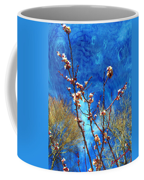 El Valle Coffee Mug featuring the photograph Apricot Blossoms El Valle #1 by Anastasia Savage Ealy