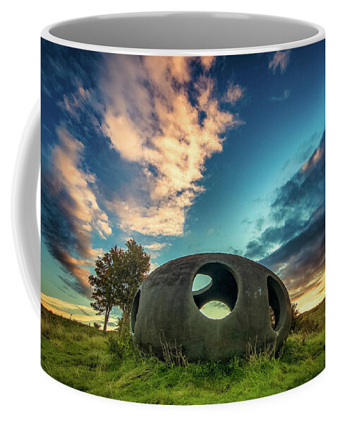 Atom Coffee Mug featuring the photograph Atom Panopticon #1 by Mariusz Talarek