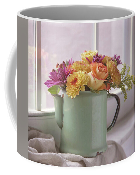 Flowers Coffee Mug featuring the photograph Autumn Bouquet -2 by Kim Hojnacki
