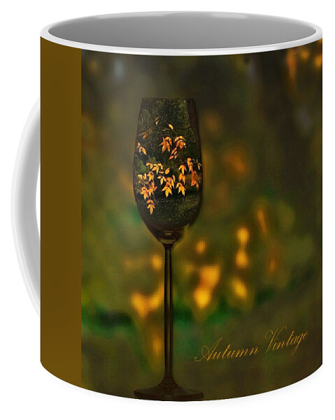 Wine Coffee Mug featuring the photograph Autumn Vintage #1 by Phyllis Meinke