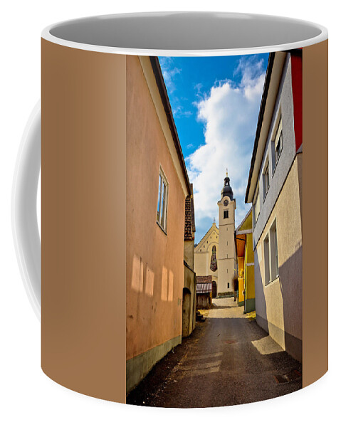 Carinthia Coffee Mug featuring the photograph Bad sankt Leonhard im Lavanttal church #1 by Brch Photography