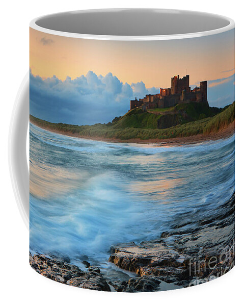 Bamburgh Coffee Mug featuring the photograph Bamburgh Castle - Northumberland 4 by Henk Meijer Photography