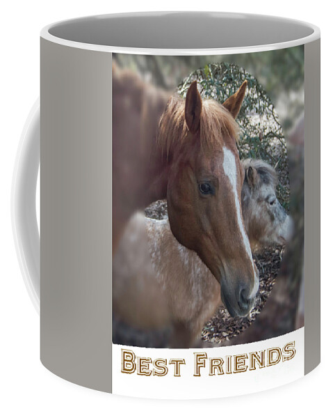 Friends Coffee Mug featuring the photograph Best Friends #1 by Judy Hall-Folde