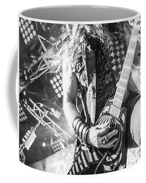 Black Label Society Coffee Mug featuring the photograph Black Label Society #1 by Jackie Russo