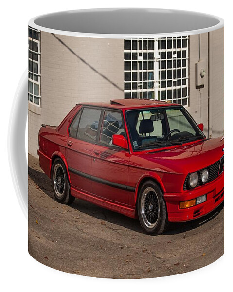 Bmw 5 Series Coffee Mug featuring the photograph BMW 5 Series #1 by Mariel Mcmeeking