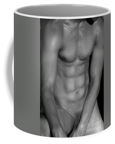 Nude Coffee Mug featuring the photograph Body Art by Mark Ashkenazi