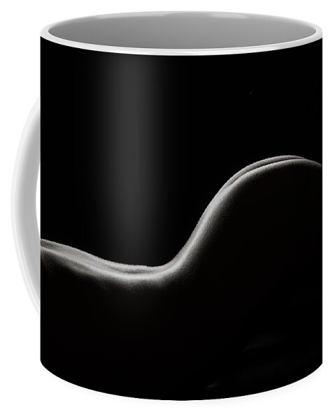 Nude Coffee Mug featuring the photograph Bodyscape 254 by Michael Fryd
