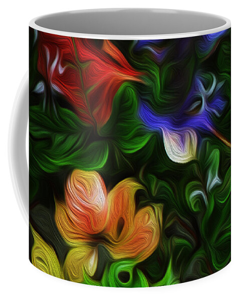 My Back Garden Coffee Mug featuring the digital art Casa Vincenzo #2 by Vincent Franco