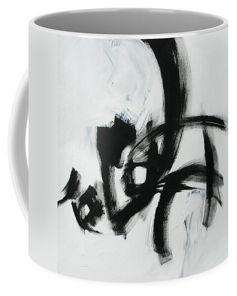 Painting Coffee Mug featuring the painting Chance Meeting by Linda Monfort
