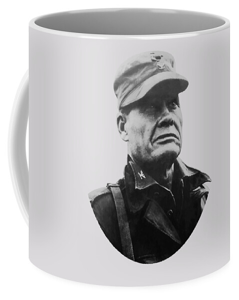 Chesty Puller Coffee Mug featuring the painting Chesty Puller by War Is Hell Store
