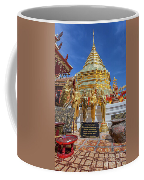 Temple Coffee Mug featuring the photograph Chiang Mai Temple #1 by Adrian Evans