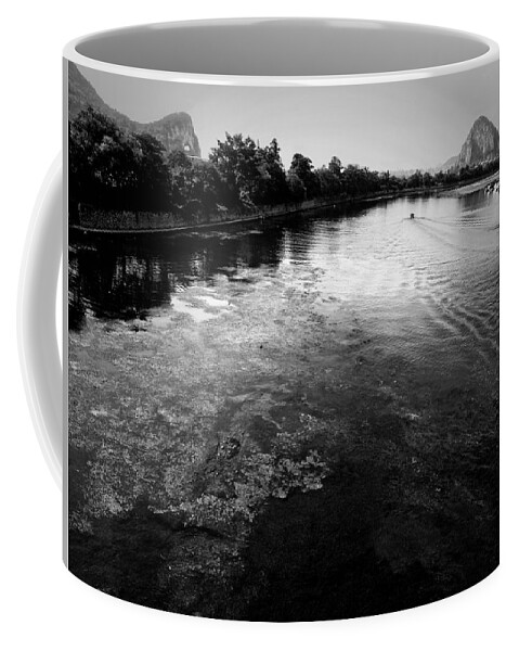 Beautiful Coffee Mug featuring the photograph China Guilin landscape scenery photography #1 by Artto Pan