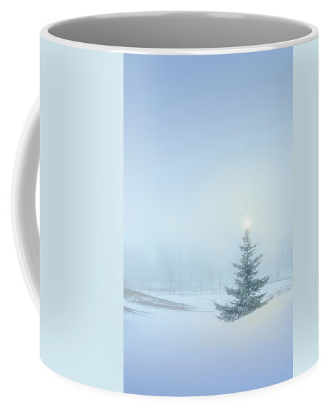 Winter Coffee Mug featuring the photograph Christmas Spirit #1 by Sandra Parlow