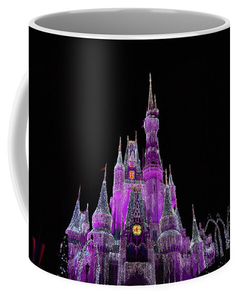 Cinderella's Castle Coffee Mug featuring the photograph Cinderella's Castle #2 by Pamela Williams