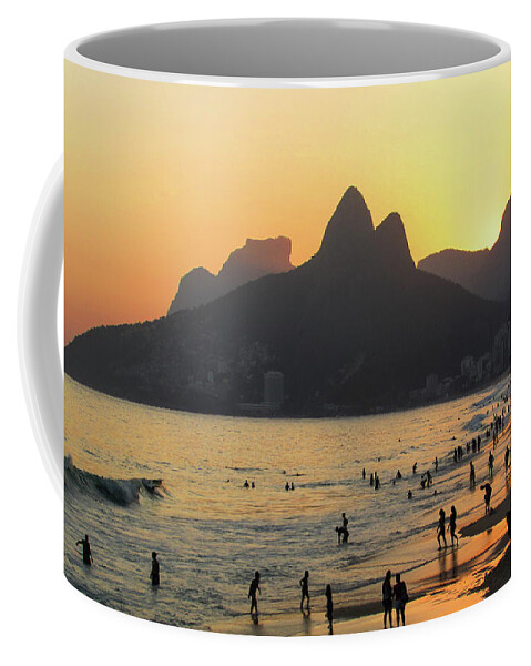 Rio De Janeiro Coffee Mug featuring the photograph Colors of Sunset #1 by Cesar Vieira