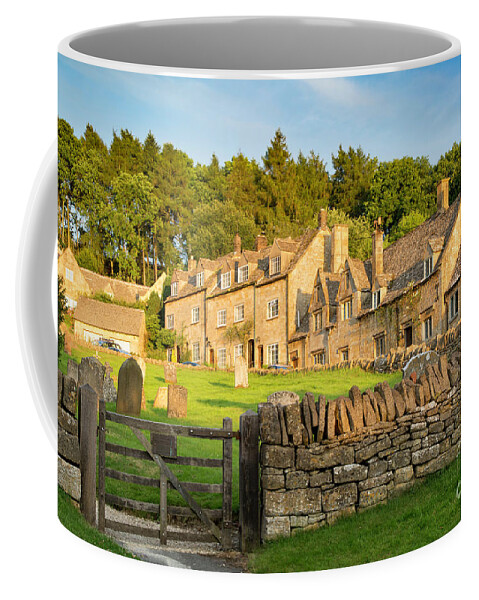 Snowshill Coffee Mug featuring the photograph Cotswolds Evening #1 by Brian Jannsen