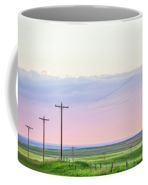 Rural Coffee Mug featuring the photograph Country Road #1 by Todd Klassy