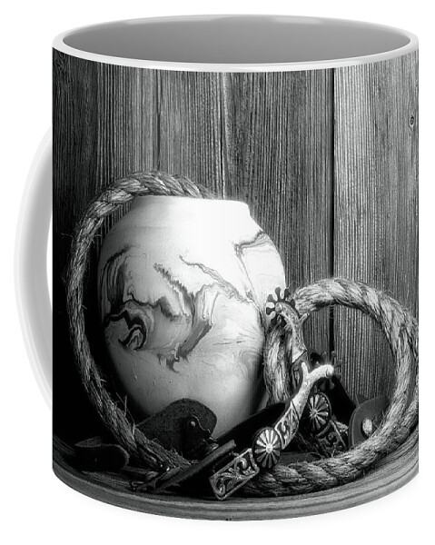 Indian Coffee Mug featuring the photograph Cowboys and Indians by Tom Mc Nemar