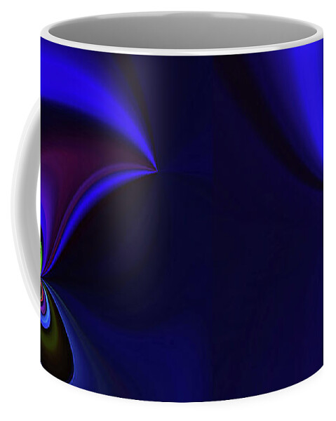Abstract Coffee Mug featuring the photograph Dancing #1 by Elaine Hunter