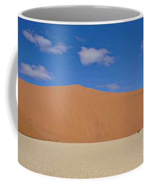 Deadvlei Coffee Mug featuring the photograph Desert In Dead Vlei #1 by Francesco Tomasinelli