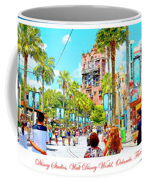 Main Street USA, Nighttime, Walt Disney World Coffee Mug by A Macarthur  Gurmankin - Pixels