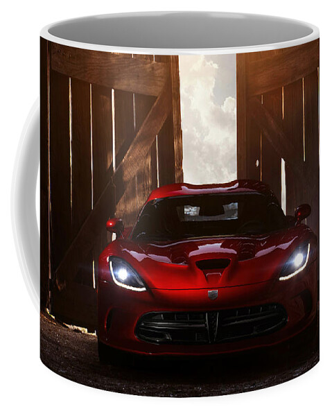 Dodge Srt Viper Gts Coffee Mug featuring the photograph Dodge SRT Viper GTS #1 by Jackie Russo