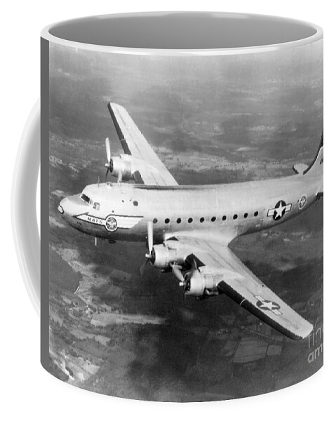 Science Coffee Mug featuring the photograph Douglas C-54 Skymaster, 1940s #1 by Science Source