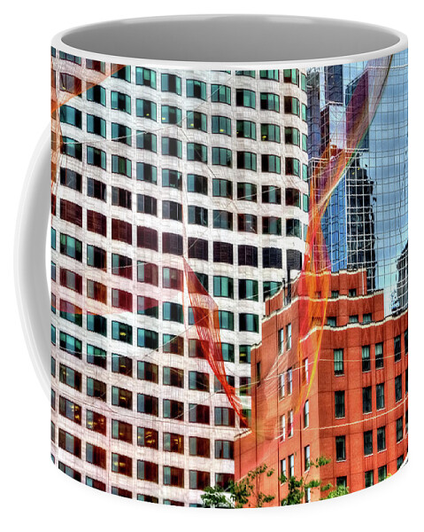 Adrian Laroque Coffee Mug featuring the photograph Downtown by LR Photography