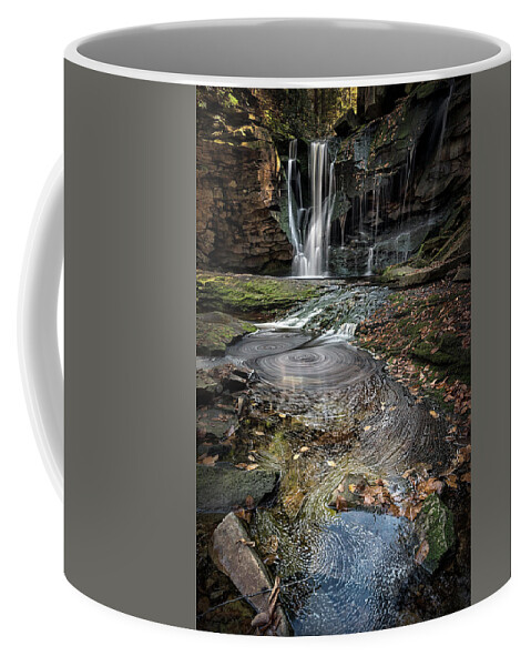 West Virginia Coffee Mug featuring the photograph Elakala Autumn #1 by Robert Fawcett
