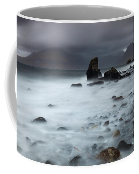 Beach Coffee Mug featuring the photograph Elgol Beach #1 by Karl Thompson