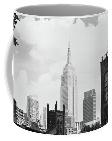 Cityscape Coffee Mug featuring the photograph Empire State Building #1 by Joe Burns