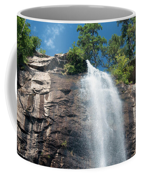 Nature Coffee Mug featuring the photograph Falling Water #2 by Kay Lovingood