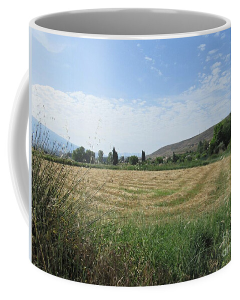 Field Coffee Mug featuring the photograph Field near Padul #4 by Chani Demuijlder