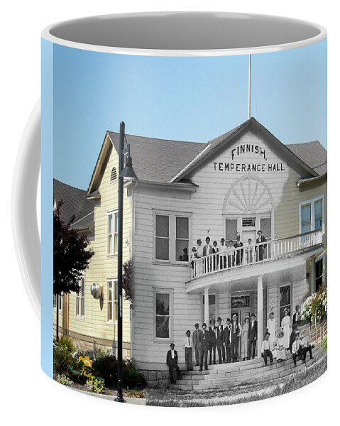 Architecture Coffee Mug featuring the photograph Finnish Temperance Hall #2 by Jim Thompson