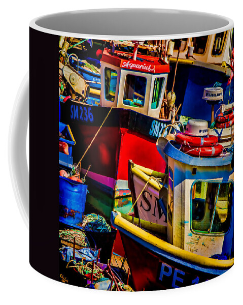 Fishing Coffee Mug featuring the photograph Fishing Fleet by Chris Lord