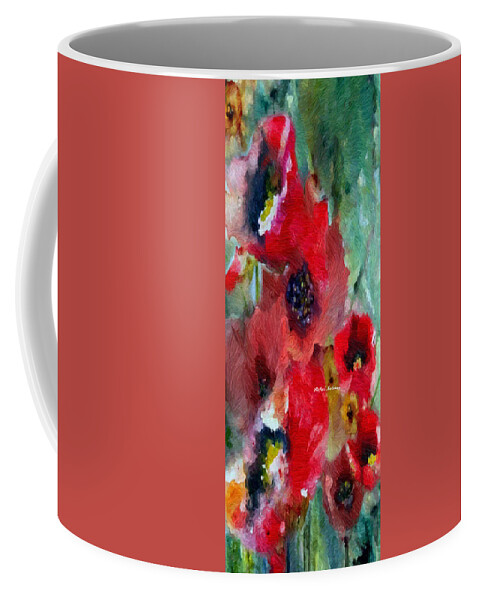 Rafael Salazar Coffee Mug featuring the digital art Flowers for You #2 by Rafael Salazar