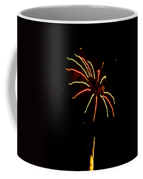 Fireworks Coffee Mug featuring the photograph Fourth of July by Bill Barber